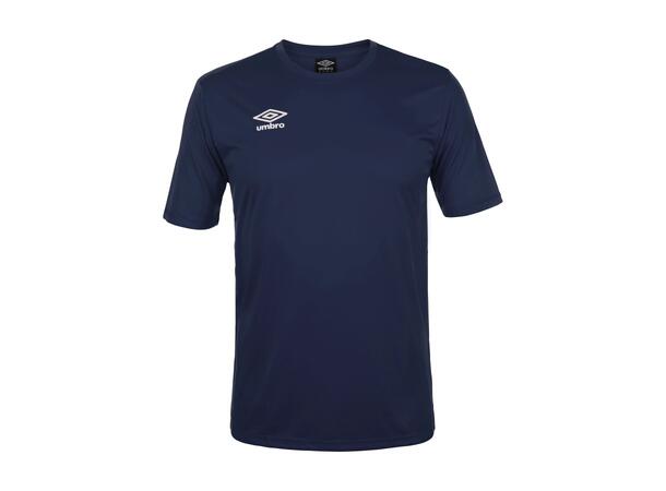 UMBRO Cup SS Jersey jr Marine 128 Spillertrøye i 100% polyester 
