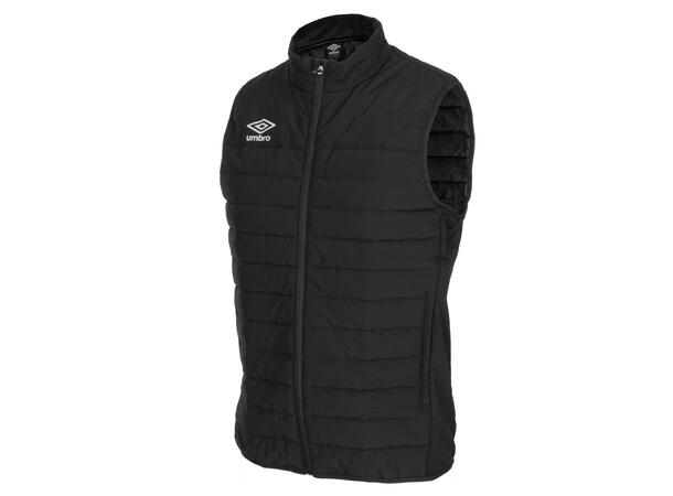 UMBRO Hybrid Vest Sort S Behagelig trenings- og fritidsvest 