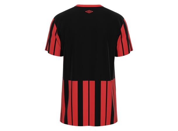 UMBRO Inter Strip Jsy Jr Rød/Sort 152 Stripet teknisk spillertrøye 