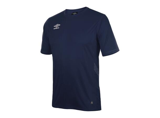 UMBRO Liga SS Jersey Marine M Spillertrøye i resirkulert kvalitet 