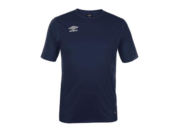 UMBRO Liga SS Jersey Marine M Spillertrøye i resirkulert kvalitet 