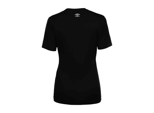 UMBRO Liga SS Jersey W Sort 42 Spillertrøye i resirkulert kvalitet dame 