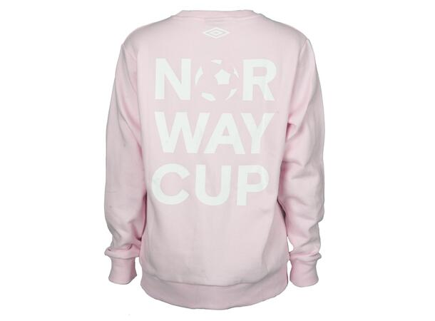 UMBRO NC Crew Neck Sweater Lys rosa S Spesial rundhalset genser 