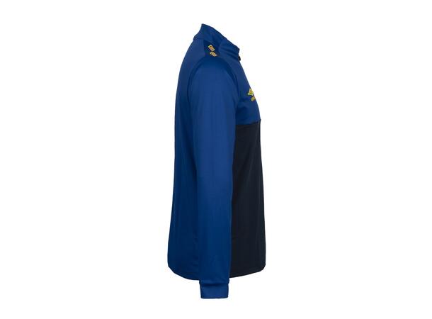 UMBRO UX Pro Half Zip Jr Blå/Gul 152 Treningsgenser med glidelås til junior 