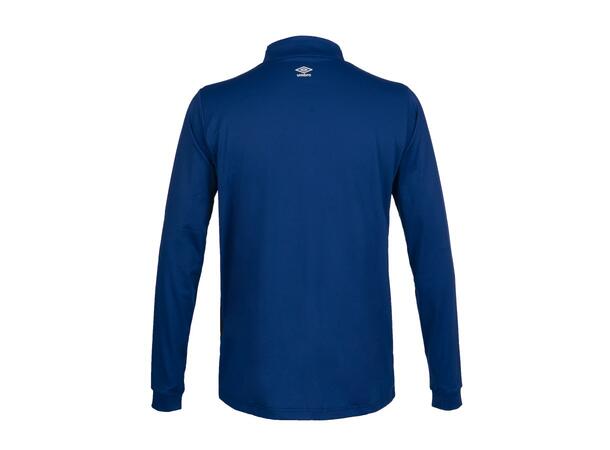UMBRO UX Pro Half Zip Jr Blå/Hvit 164 Treningsgenser med glidelås til junior 
