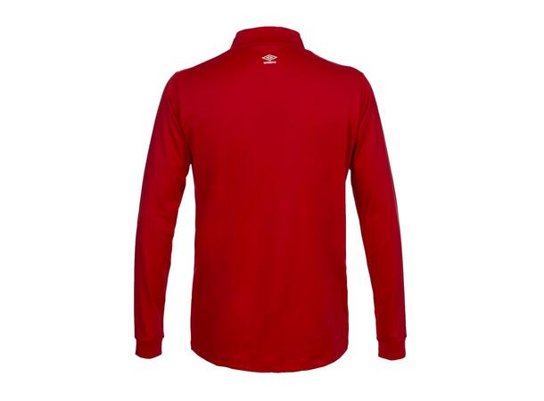 UMBRO UX Pro Half Zip Rød/Hvit M Treningsgenser med glidelås 