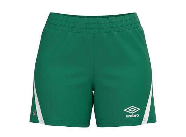 UMBRO UX Pro Shorts W Grønn/Hvit 38 Flott spillershorts dame 