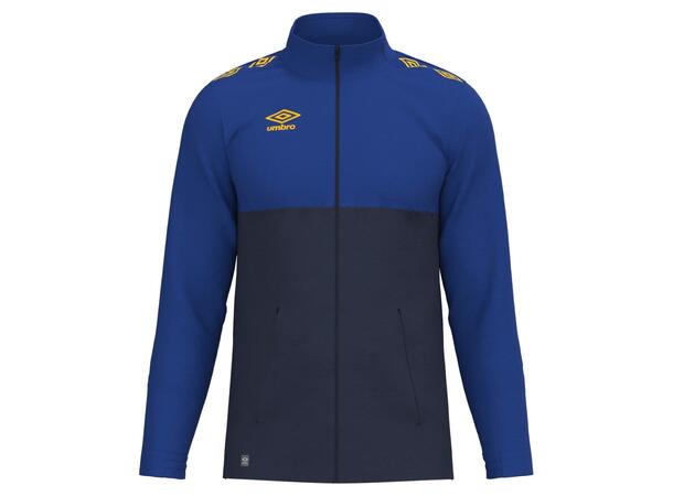UMBRO UX Pro Trn Jkt Jr Blå/Gul 140 Lett treningsjakke, normal passform. 