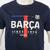 ST Barcelona Text Cotton Tee J Marine 6 Barcelona print t-shirt junior 