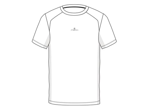 FIBRA Trn Tee Jr Hvit 152 Trenings T-skjorte ti ljunior 