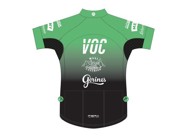 FIBRA VOC Pro Bike Jsy 24 Grønn XS Sykkeltrøye i pustende stretch 