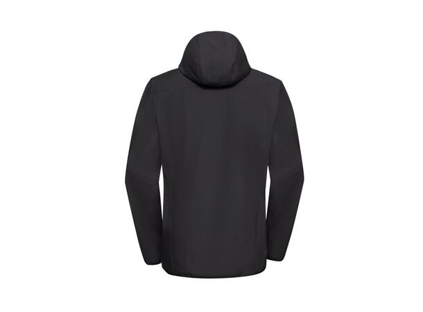 JW Bornberg Hoody M Sort L Jack Wolfskin Softshell Jakke 