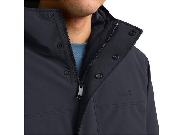 JW Cold Camp Coat M Marine L Jack Wolfskin Vinterjakke 