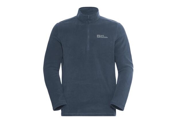 JW Taunus HZ M Marine L Jack Wolfskin Fleecegenser m/glidelås 