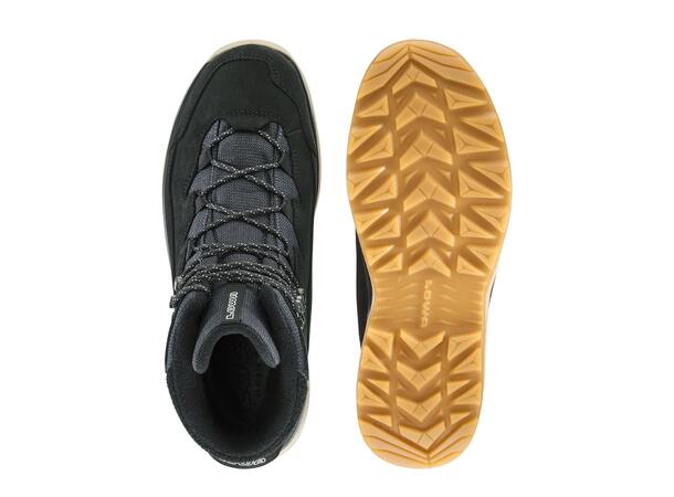 LOWA Ottawa Evo GTX Sort/Beige 8,5 Vinterstøvel med Gore-Tex 