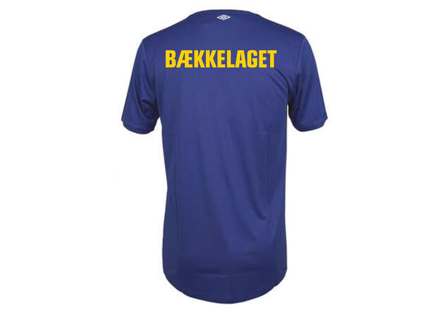 UMBRO BSK Cup SS Tee JR Blå Bækkelaget SK Trenings T-shirt Junior