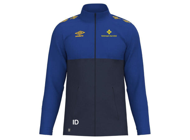 UMBRO BSK UX Pro Trn Jkt JR Blå/Gul Bækkelaget SK Treningsjakke Junior 