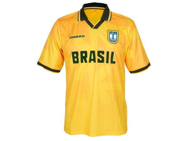 UMBRO Brazil Jersey Gul L Retro fotballskjorte 