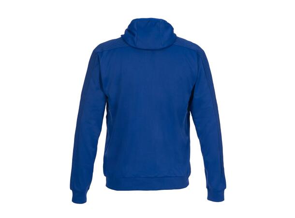UMBRO Flex Full Zip Hood J MellomBlå 164 Jakke med hette i resirkulert polyester 
