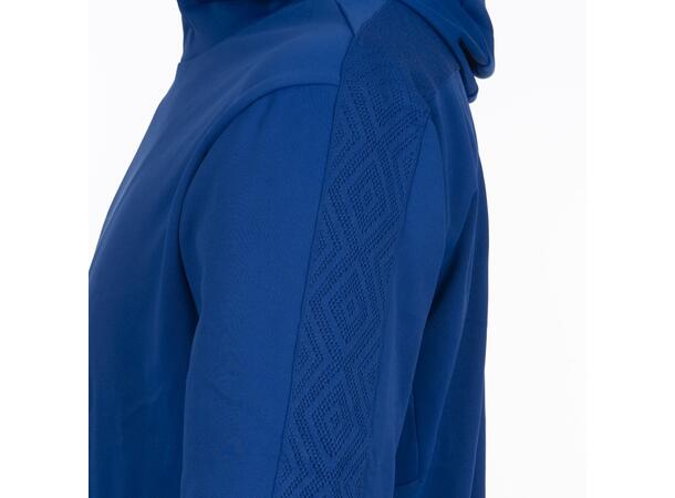 UMBRO Flex Full Zip Hood J MellomBlå 164 Jakke med hette i resirkulert polyester 