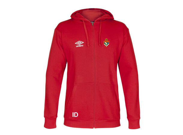UMBRO Gjerpen Basic Hood Jacket JR Rød Gjerpen Hettejakke Junior 