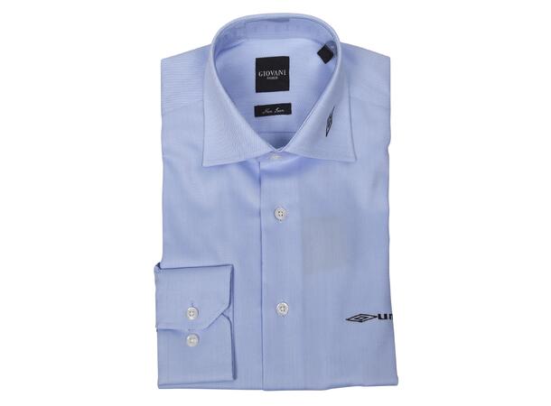 ST Giovani Skjorte L/A 08 Lys blå 36 Langermet skjorte med brodert logo