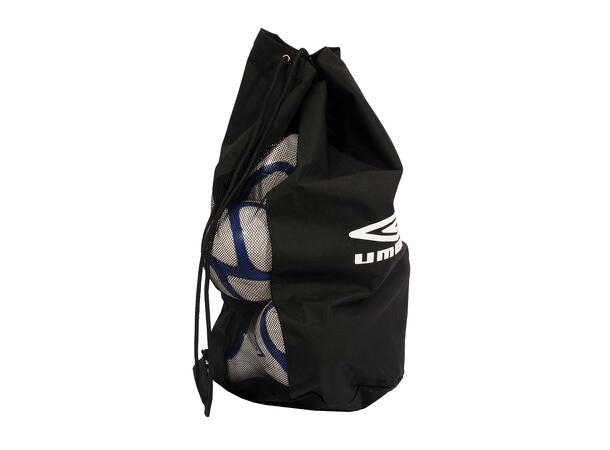 UMBRO Ballsekk sort L Oppbevaringssekk for baller 