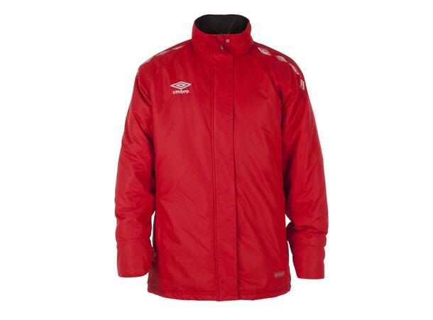 UMBRO UX-1 Team jacket Rød M Funksjonell lang vattert lagjakke 