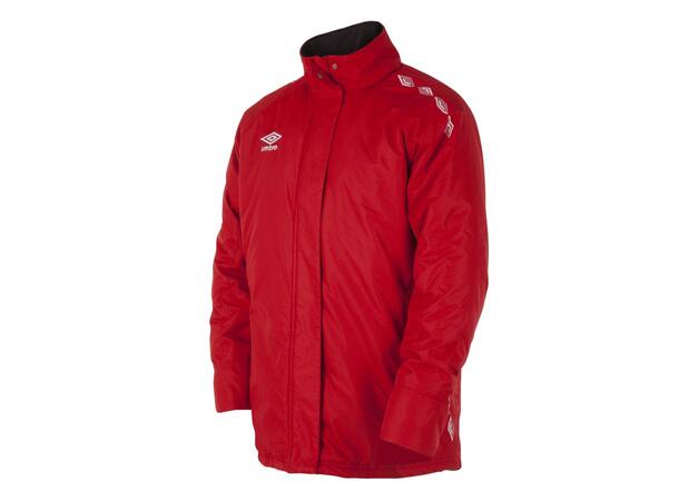 UMBRO UX-1 Team jacket Rød M Funksjonell lang vattert lagjakke 