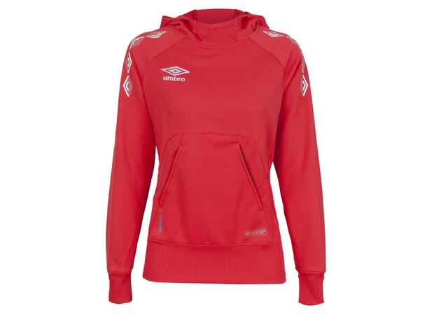 UMBRO UX-1 Hood Top jr Rosa/Hvit 152 Tøff teknisk hettegenser 