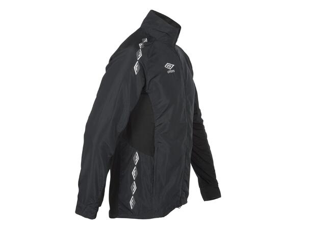 UMBRO UX-1 Trn Jacket jr Sort/Hvit 152 Teknisk treningsjakke 