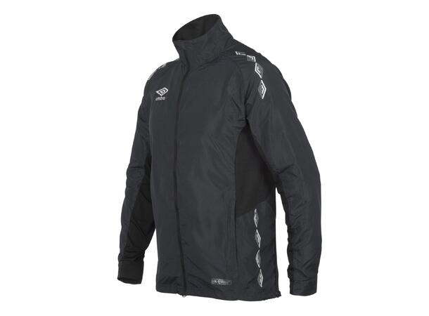 UMBRO UX-1 Trn Jacket jr Sort/Hvit 152 Teknisk treningsjakke 