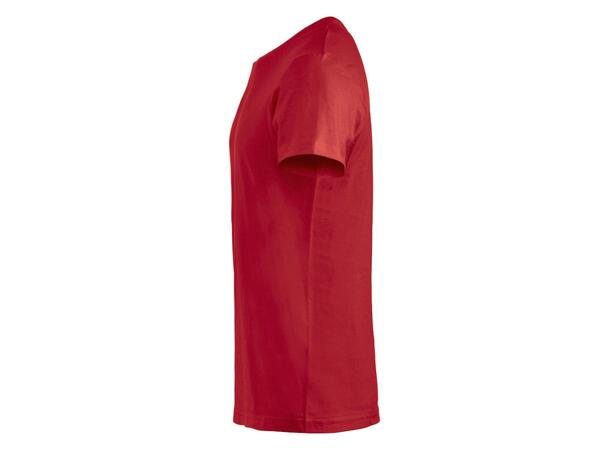 ST Basic-T Rød XL Bomulls t skjorte