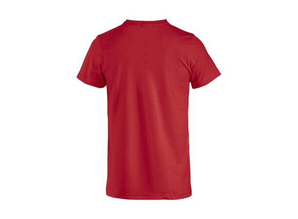 ST Basic-T Rød XL Bomulls t skjorte