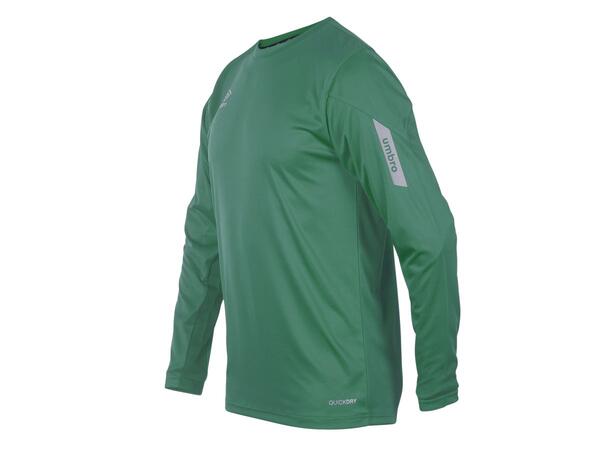 UMBRO Core LS Jersey jr Grønn 116 Teknisk langermet spillertrøye 