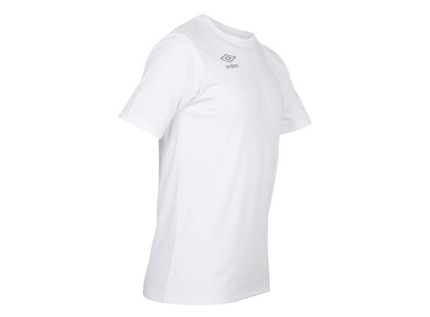 UMBRO Core SS Jersey Jr Hvit 152 Teknisk kortermet spillertrøye 