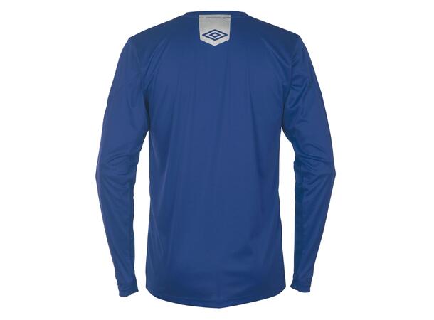 UMBRO Core LS Jersey jr Blå 164 Teknisk langermet spillertrøye 