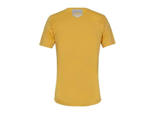 UMBRO Core SS Jersey Jr Gul 140 Teknisk kortermet spillertrøye 