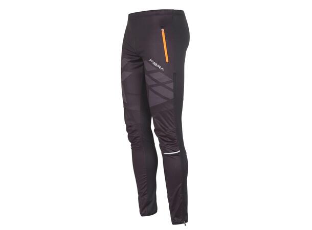 FIBRA Sync Hybrid Pant Sort S Praktisk vindtett bukse med stretch 