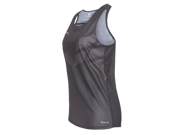 FIBRA Sync Singlet W Sort XL Lett komfortabel singlet 