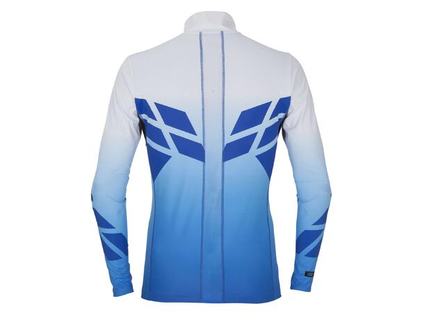 FIBRA Sync Ski Race Top Blå S Tettsittende langrennstrøye 