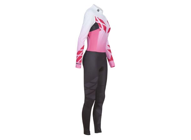 FIBRA Sync Ski Racesuit W Rosa XS Konkurransedress av elastisk materiale 