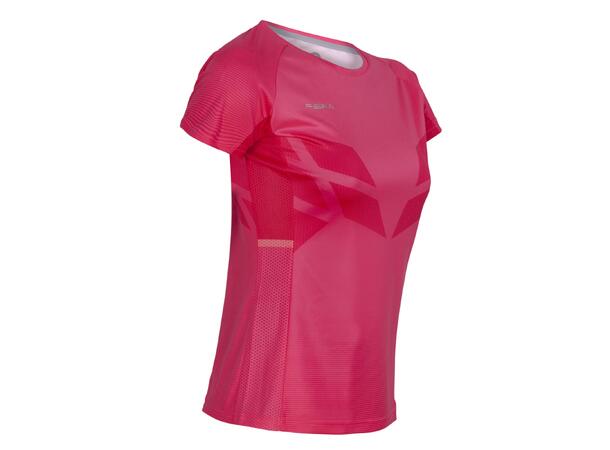 FIBRA Sync Tee W Rosa XS Lett komfortabel T-skjorte for dame 