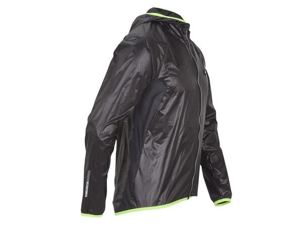 FIBRA Xtrm Wind Pack Jck Hood Sort S Vind- og vanntett jakke 
