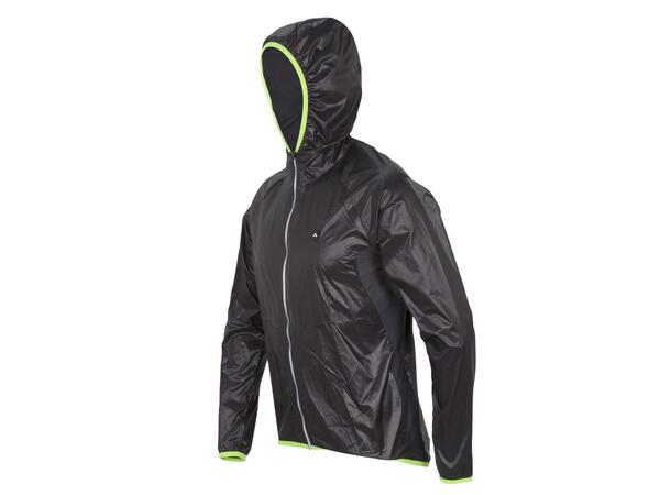 FIBRA Xtrm Wind Pack Jck Hood Sort S Vind- og vanntett jakke 