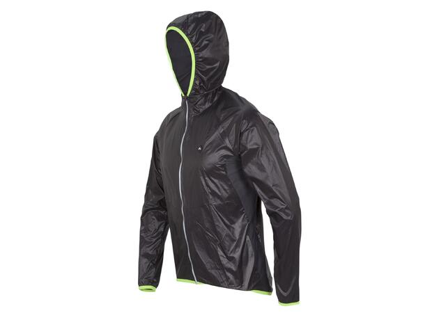 FIBRA Xtrm Wind Pack Jck Hood Sort S Vind- og vanntett jakke 