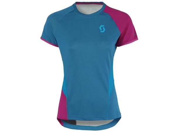 SCOTT Shirt Trail RUN s/sl W Blå S T-skjorte trial løping