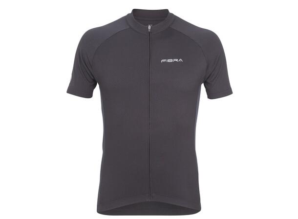 FIBRA Active Bike SS Jersey Sort S Sykkeltrøye i pustende stretch 
