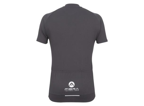 FIBRA Active Bike SS Jersey Sort S Sykkeltrøye i pustende stretch 