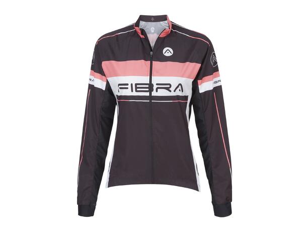 FIBRA Elite Bike Wind Jacket W Sort XS Vindtett sykkeljakeke 